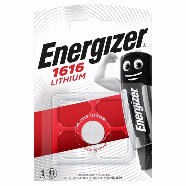CR1616 Energizer 3V Lithium batteri