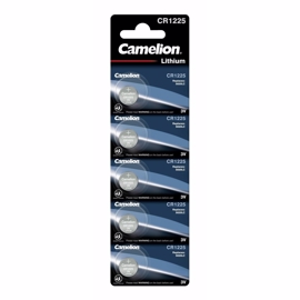 CR1225 Camelion 3V Lithium batterier 5 pak