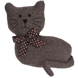 Dørstopper Kat, Brun