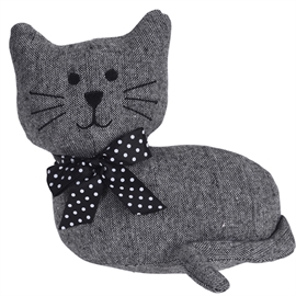 Dørstopper Kat, Koksgrå