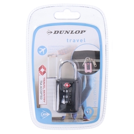 Dunlop TSA Kombinationslås i Sort