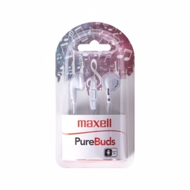 Maxell Pure Buds Høretelefoner i hvid med mikrofon