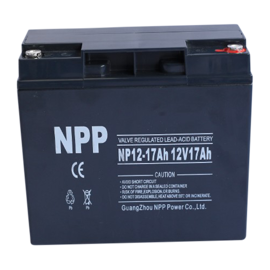 Blybatteri 12 volt 1,2Ah CP1212