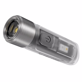 Nitecore TIKI UV nøgleringslygte sølv 300 Lumen