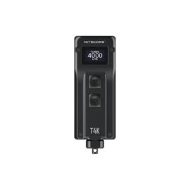 Nitecore T4K nøgleringslygte Genopladelig Sort 4000 Lumen