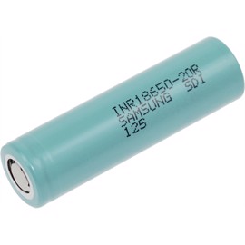 Samsung INR18650-20R 3,6 volt Li-Ion batteri 2000mAh