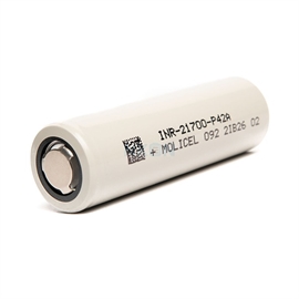 Molicel INR21700-P42A Li Ion batteri 3,7 volt 4000mAh (Flat top)
