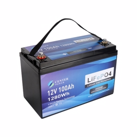 Center Power Lithium batteri 12volt 100Ah Bluetooth & HEAT