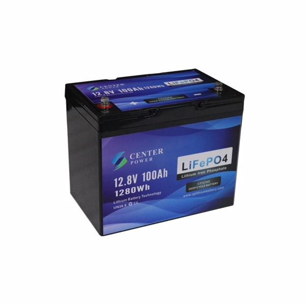 Center Power Lithium batteri 12volt 105Ah Bluetooth & HEAT