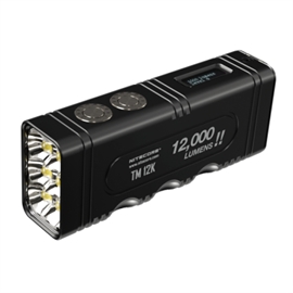 Nitecore TM12K Genopladelig LED lygte 12000 Lumen