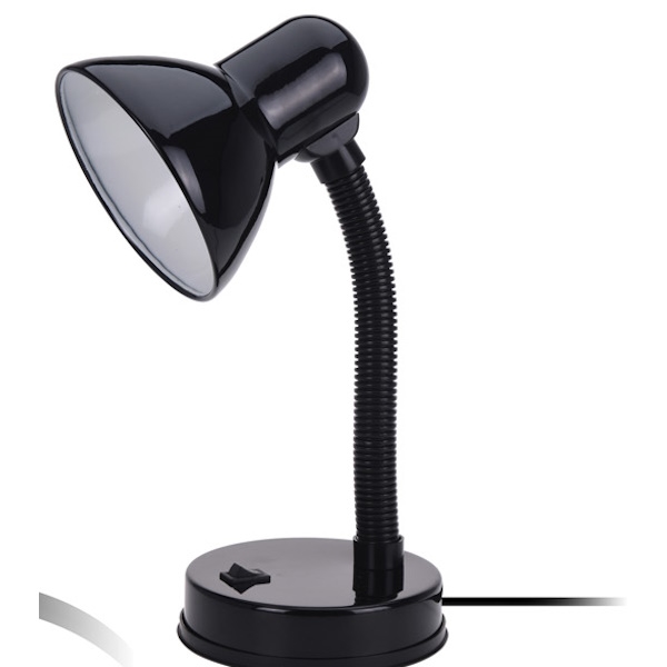 Bordlampe 33cm Sort