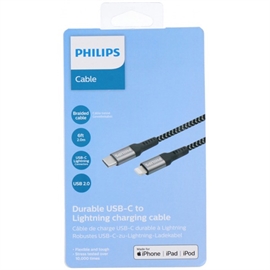 Philips USB-C til Lightning kabel (2m) 