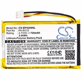 Beosound 2 batteri 720mAh (kompatibelt)
