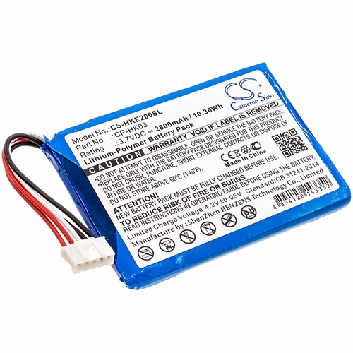 Harman Esquire 2 batteri 2800mAh (kompatibelt)