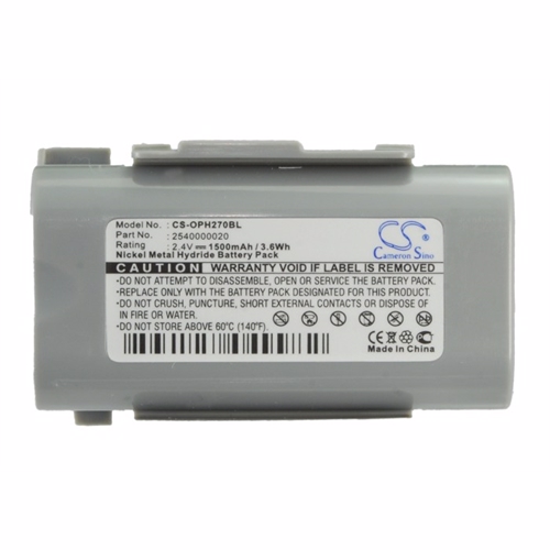 OPTICON PHL-2700 scannerbatteri 3,6V 1500mAh