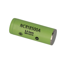 Panasonic NCR18500A Li Ion batteri 3,6V 2040mAh (Flad top)