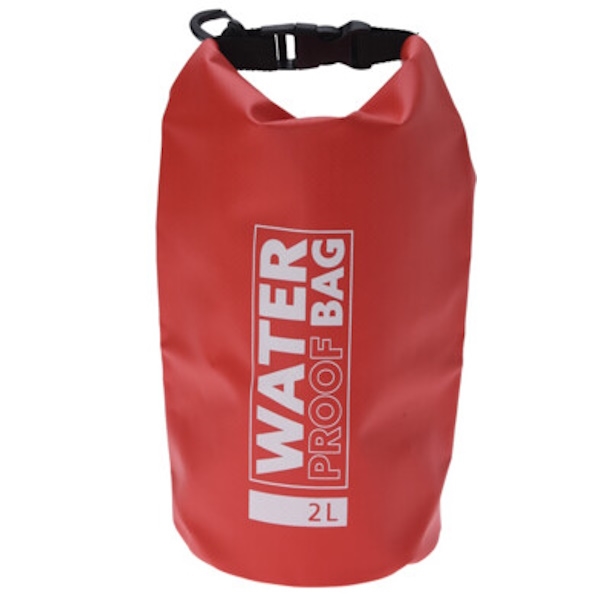 Dry bag 2 L. Rød