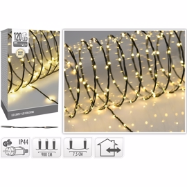 Lyskæde Softwire med 120 LED Varm Hvid (9 meter)