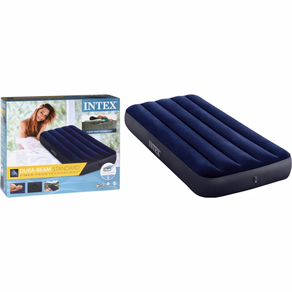 Intex luftmadras enkelt (76x191x25cm)