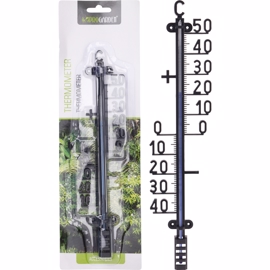 Progarden Termometer sort (25x6cm)