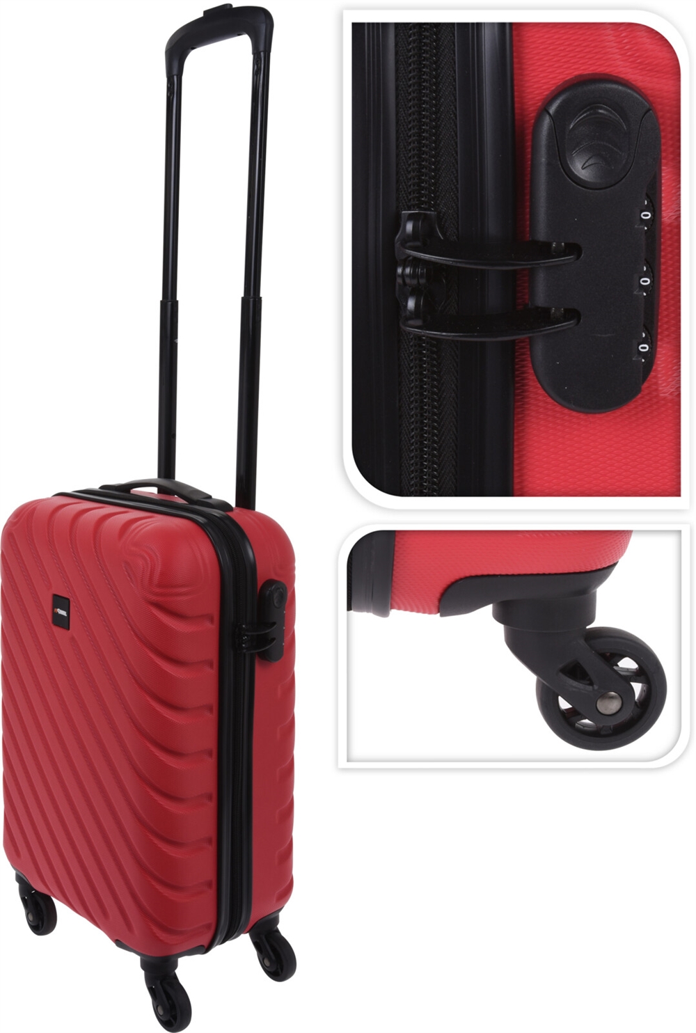 Kuffert 28 liter (håndbagage 20 x 53 cm)