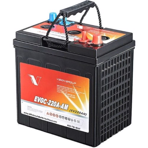 Vision EVGC220BAM 6v 220Ah AGM / Marinebatteri