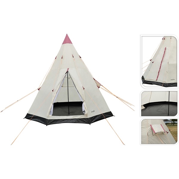 Redcliffs Tipi Telt, Hvid, 2 - 3 personer