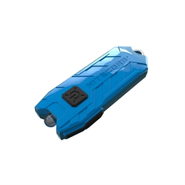 Nitecore Tube V2.0 genopladelig nøgleringslygte 55 lumen, azurblå