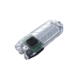 Nitecore Tube V2.0 genopladelig nøgleringslygte 55 lumen, transparent