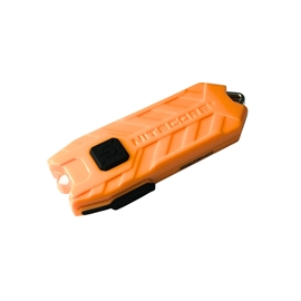 Nitecore Tube V2.0 genopladelig nøgleringslygte 55 lumen - orange