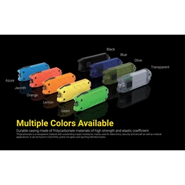 Nitecore Tube V2.0 genopladelig nøgleringslygte 55 lumen - sort