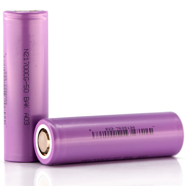 Bak N21700CG Li-Ion batteri 3,6 volt 5000mAh (Flat top)