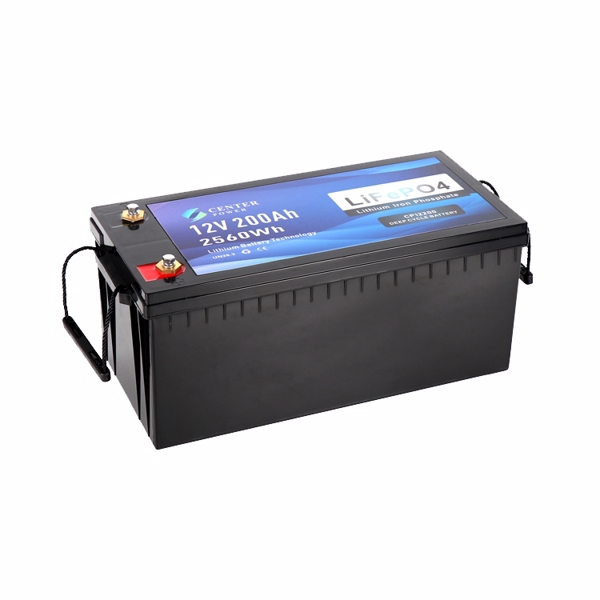 Center Power Lithium batteri 12volt 200Ah Bluetooth & HEAT