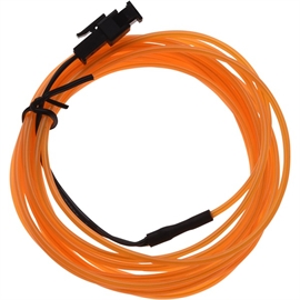 Neon LED kæde 3 meter Orange