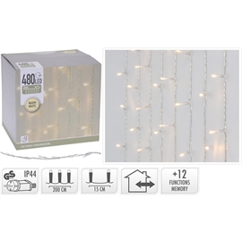 LED Lysgardin med 480 LED 