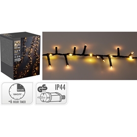 Snake LED Lyskæde med Vandfaldseffekt – 1060 LED, Varm Hvid