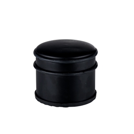 Alpina Gulv Dørstopper – Tung og Stabil 1,0 kg, Sort