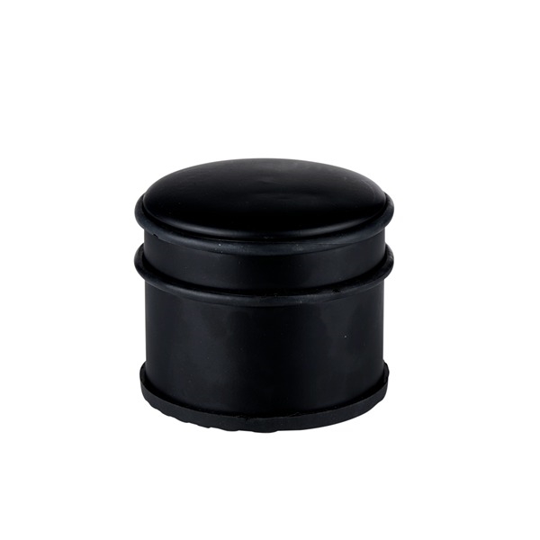 Alpina Gulv Dørstopper – Tung og Stabil 1,0 kg, Sort