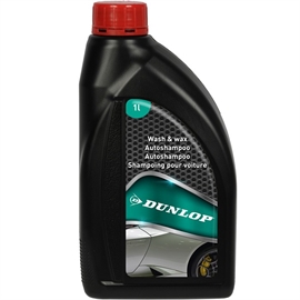 Dunlop Wash & Wax 1L Bilshampoo til Vask og Glans