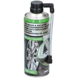 Dunlop Tire Sealer & Inflator 450 ml til Dæk