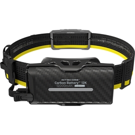Nitecore Carbon Battery™ 12K Kit - Forlænget Driftstid til Pandelampen.