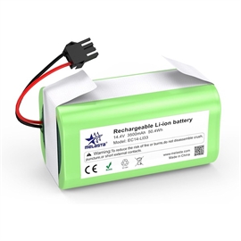Batteri til Deebot, RoboVac og Conga støvsuger 3500 mAh (Kompatibelt)