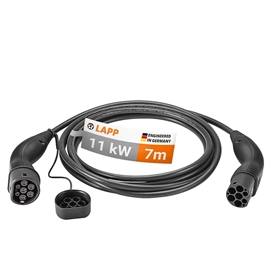 LAPP Mobility Type 2 Ladekabel Sort 7 m 11 kW