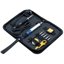 Goobay Loddesæt Starter 12 dele med 60W loddekolbe