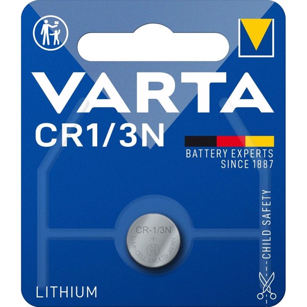 Varta CR1/3N / 2L76 3V Lithium batteri