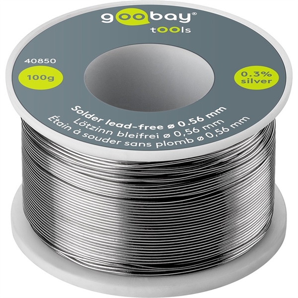 Goobay Blyfrit Loddetin 100g 0,56mm