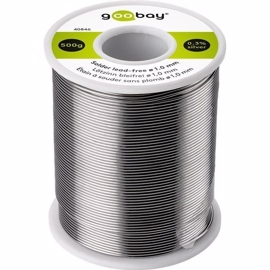 Loddetin Blyfri 500 g. tråd. Ø 1,0mm