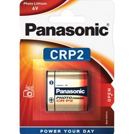 Panasonic CR-P2 Lithium foto batteri 6volt
