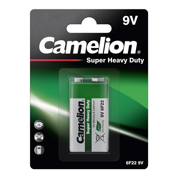 Camelion 9V Super Heavy Duty batteri