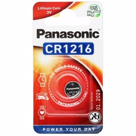 CR1216 Panasonic Knapcellebatteri 